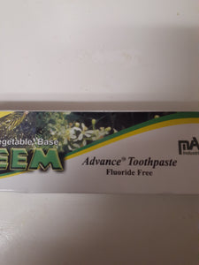100% vegetable base neem toothpaste